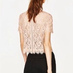 Zara Lace Top